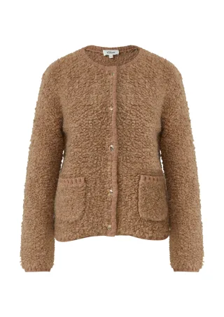 s.Oliver - Strickjacke braun - Gr. - 36