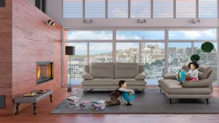 CALIA ITALIA 2-Sitzer "Cezanne, italienisches Design trifft erstklassigen Sitzkomfort, Leder" Edles Designsofa in besonders langlebigen & pflegeleichten Lederarten