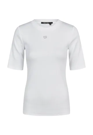 Marc Aurel - Shirt mit Schmuckdetail white - Gr. - 44