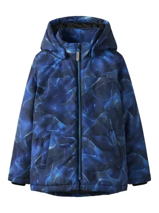 NAME IT - NKMMAX PA JACKET AOP brilliant blue - Gr. - 146