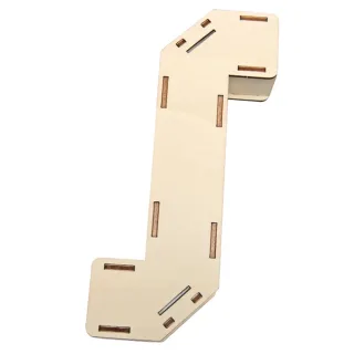 Wooden Periscope Model Assembly Kit DIY Children's Science Experiment Education Puzzle Toy Student Technology Small Prod