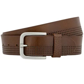LINDENMANN - Ledergürtel LINDENMANN braun - Gr. - 85