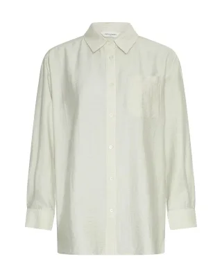 msch copenhagen - MSCHDisa Shirt sand melange - Gr. - XS/S