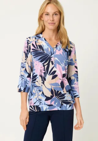 Olsen - T-Shirt Long Sleeves ink blue - Gr. - 40