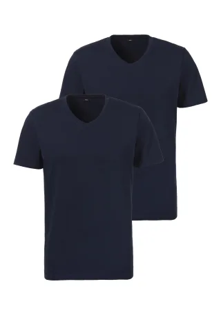 s.Oliver LM s.Oliv V-Shirt 2x 2x navy - Gr. - XXL