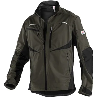 KÜBLER PRACTIQ Ultrashell Jacke oliv/schwarz XXL - 1351 5227-6699-XXL