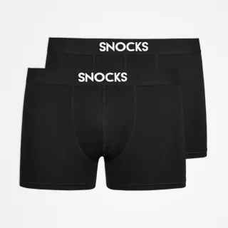SNOCKS - Boxershorts mit Logo black - Gr. - XXL