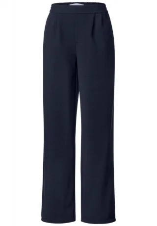 Street One - Casual Fit Twillhose blau - Gr. - 44/32