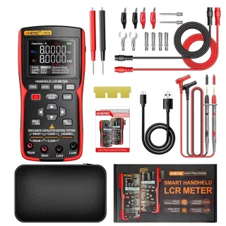 ANENG LM06 LCR Meter High Precision Capacitance Inductance Resistance Tester 2.8 Inch TFT Screen Portable Rechargeable 1