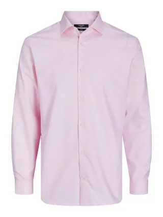 JACK&JONES - JPRBLAPARKER SHIRT L/S NOOS Pink Nectar - Gr. - L