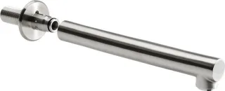KWC Aquarotter Wandauslauf, Edelstahl, abnehmbar, Hw.-Mont., Ausladung 200 mm, 90 Gr, 2030039046 2030039046