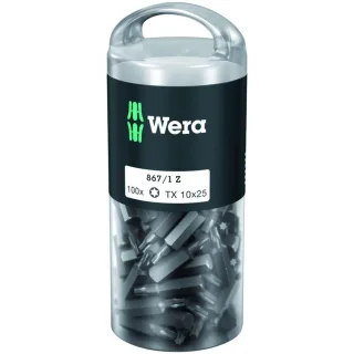 Wera 867/1 TORX DIY 100, TX 10 x 25 mm, 100-teilig - 05072446001