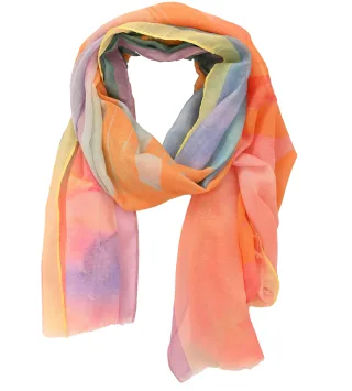 Fuchs Schmitt - Schal orange/bunt - Gr. - OS