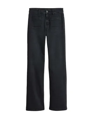 Opus Pants - Jeans - Melly fresh grau/schwarz - Gr. - 34/L32