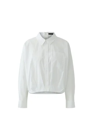 Oui - Bluse optic white - Gr. - 36
