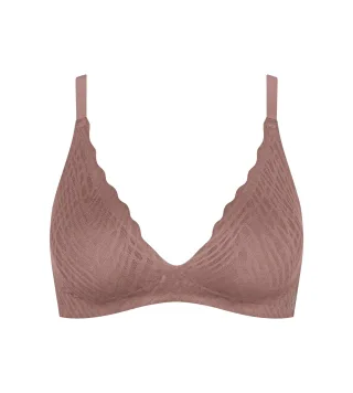 sloggi - sloggi ZERO Feel Bliss THE UP P Bra cacao - Gr. - L