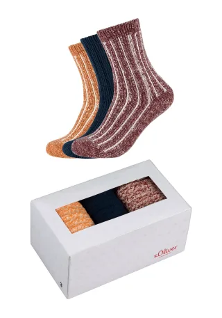 s.Oliver Socken "Sockenbox 3er Pack"