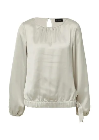 s.Oliver BLACK LABEL - Bluse beige - Gr. - 44