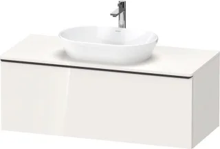 Duravit D-Neo Konsolenwaschtischunterbau wandhängend Weiß Hochglanz 1200x550x459 mm - DE49490BD22000 DE49490BD220000