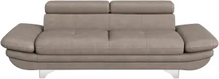 COTTA 3-Sitzer "Enterprise" Big-Sofa, mit Armteilverstellung & Kopfteilverstellung