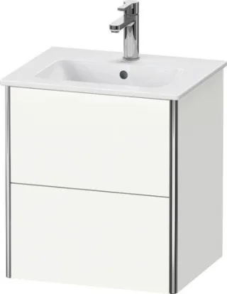 Duravit XSquare Waschtischunterbau wandhängend Weiß Seidenmatt 510x418x560 mm - XS430603636 XS430603636