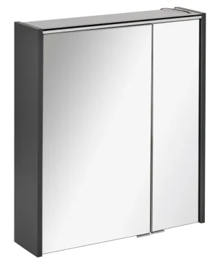 Fackelmann Spiegelschrank Denver 600X683X160mm Anthrazit 2Türen, 82186 82186