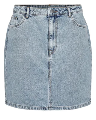 Nümph - NUKAYSA DENIM SKIRT light b. stonewash denim - Gr. - 34