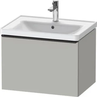 Duravit D-Neo Waschtischunterbau wandhängend Betongrau Matt 634x452x440 mm - DE42540BD070000 DE42540BD070000