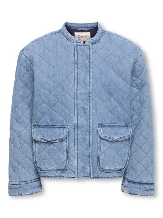 KIDS ONLY - KOGHALLIE QUILTED DNM JACKET AKM Light Blue Denim - Gr. - 146