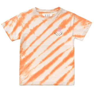 STACCATO - T-Shirt im Batik-Design bright orange batik - Gr. - 92/98