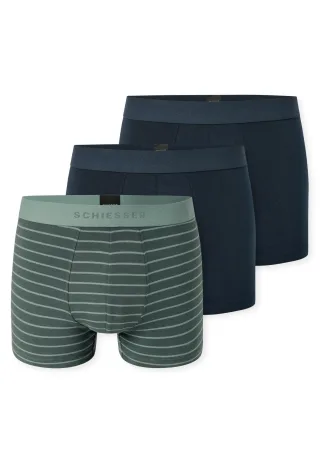 SCHIESSER - 3PACK Shorts sortiert 12 - Gr. - 6