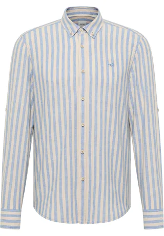 Mustang Jeans - Style Rawlins blue bold stripe - Gr. - M