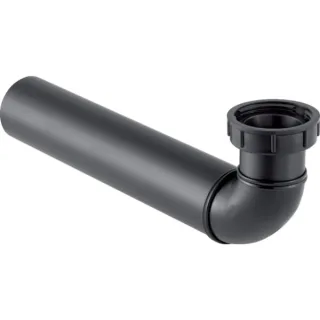 Geberit Anschlussbogen d 50 x G1 1/4 mit Dichtung und Überwurfmutter 152116161
