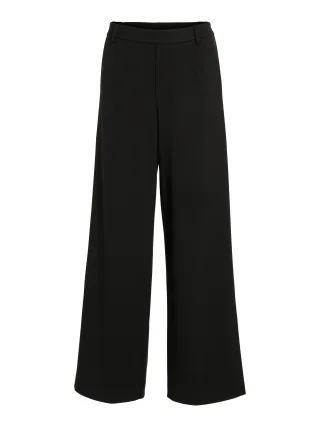 VILA - VIVARONE HW WIDE PANT - NOOS Black - Gr. - 38