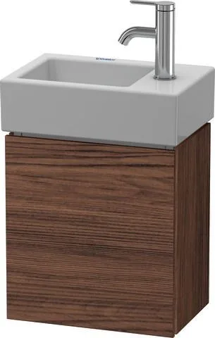 Duravit L-Cube Waschtischunterbau wandhängend Nussbaum dunkel Matt 364x241x400 mm - LC6293R2121 LC6293R2121