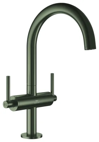 GROHE Waschtischarmatur Atrio 21145 DN15 L-Size Hebelgriff satin graphite, 21145MG0 21145MG0