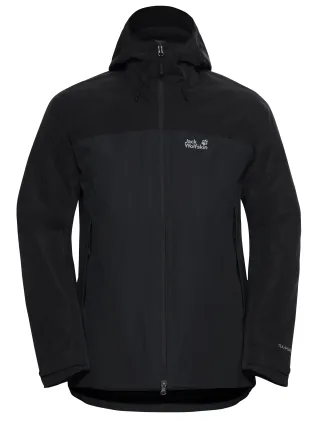Jack Wolfskin 3-in-1-Funktionsjacke mit Kapuze 3in1, wasserdicht, Übergangsjacke