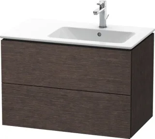 Duravit L-Cube Waschtischunterbau wandhängend Eiche dunkel gebürstet Matt 820x481x550 mm - LC6292072 LC629207272