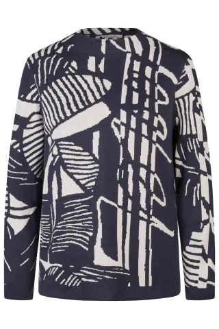 Barbara Lebek - Strick navy - Gr. - 46