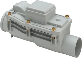 Viega Rückstausicherung 4987.1, in 100mm Kunststoff grau 305390