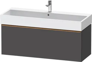 Duravit D-Neo Waschtischunterbau wandhängend Graphit Matt 1184x442x440 mm - DE4275004490000 DE4275004490000