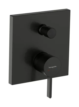 Hansgrohe Finoris Einhebel-Wannenmischer Unterputz für iBox universal, Brushed Black Chrome, 7641534 76415340