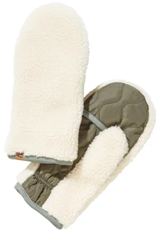 camel active - Teddy Handschuhe milk white - Gr. - M