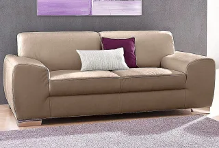 DOMO collection 2-Sitzer "Ricardo kubisch, modern und elegant, bequemes Sofa"