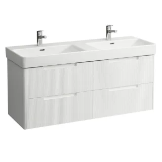 LAUFEN Waschtischunterschrank JUNA 446x1269x515 4 Schubl m. Griffmulde f.WT H814968 spezialcolor, H4 H4115541099901