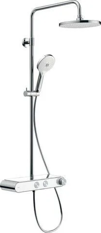 Duravit Shower Systems Duschsystem Chrom & Weiß Hochglanz 400x524x940 mm - TH4382008005 TH4382008005