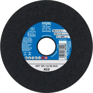 PFERD TOOLS Trennscheibe EHT gerade Leistungslinie SG ALU für Alu - 61341225
