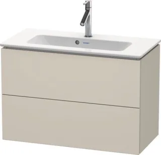 Duravit L-Cube Waschtischunterbau wandhängend Taupe Supermatt 820x391x550 mm - LC625708383 LC625708383