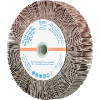 PFERD TOOLS Lamellenschleifrad für Winkelschleifer FR WS M14 universelle Anwendung - 44781512