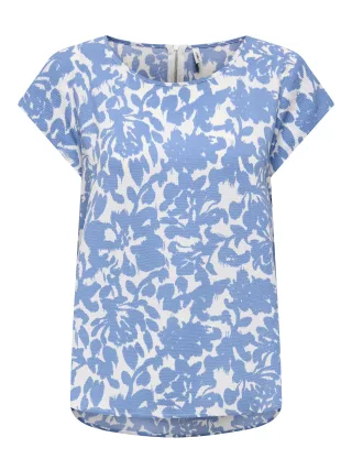 ONLY - ONLVIC S/S AOP TOP NOOS WVN - Gr. - 38